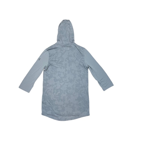 Under Armour UA Pullover Hoodie Sweatshirt Women's Size Small Threadborne Fitted - Picture 2 of 5